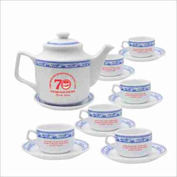 Bộ Ấm Chén in logo - Quà Tặng 102
