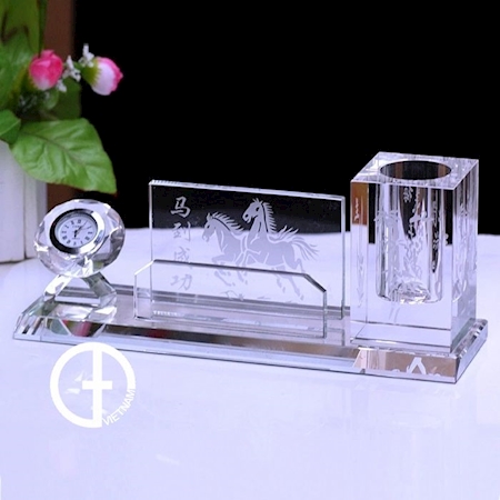 Bộ pha lê để bàn mẫu 13