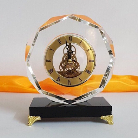 Đồng hồ pha lê mẫu 10