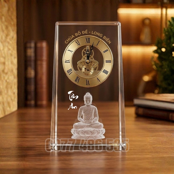 Đồng hồ pha lê mẫu 75