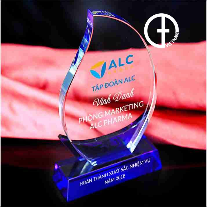 Kỷ niệm chương pha lê mẫu 31