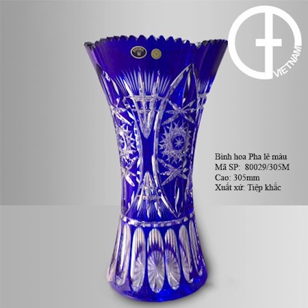 Lọ hoa pha lê  mẫu 06