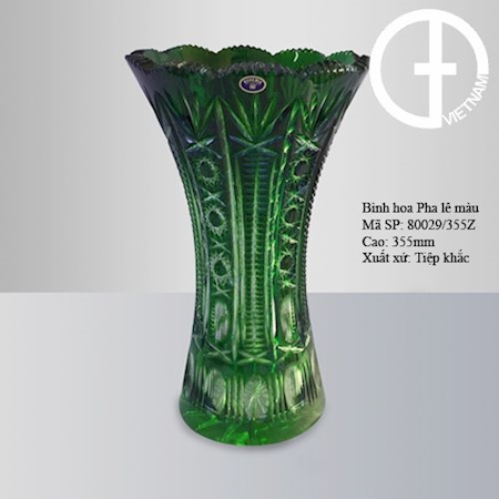 Lọ hoa pha lê mẫu 06