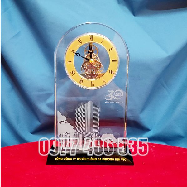 Pha Lê 3D Tòa Nhà  Mẫu 11