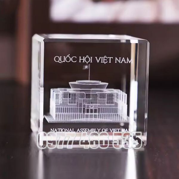 Pha Lê 3D Tòa Nhà  Mẫu 13