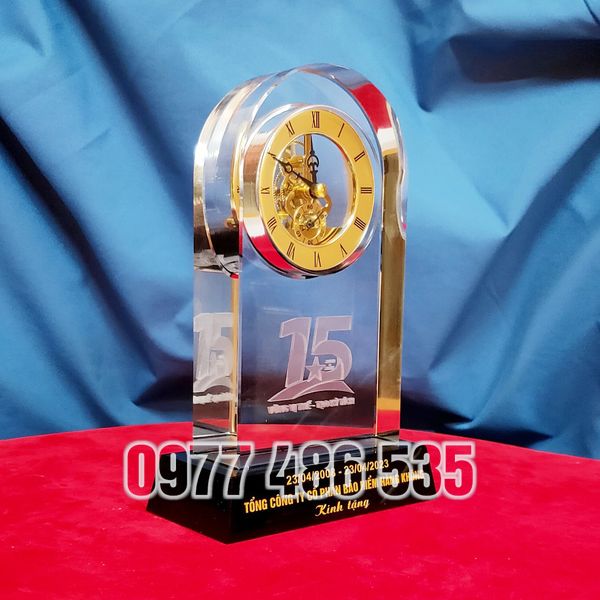 Pha Lê 3D Logo  Mẫu 21